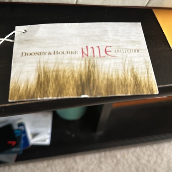 Dooney & Bourke Nile Collection White Croc Large Hobo handbag - Picture 2 of 10